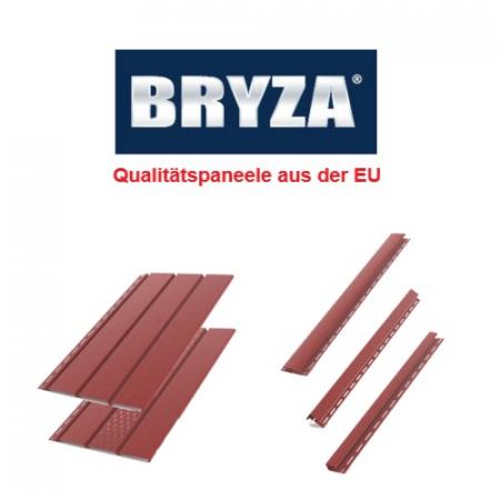 Bryza Rot RAL 3011 B-2,00m Kunststoffpaneele Unterdachpaneele
