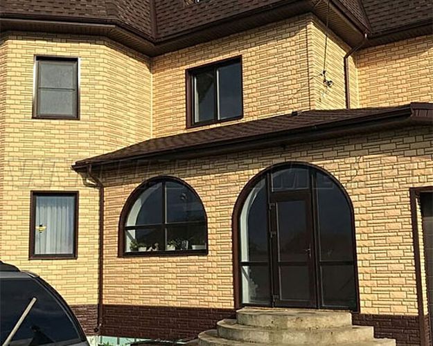 Klinkerfassade Dolomit