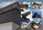 Preview: Kunststoffpaneele Schwarz RAL 9005 B-1,50m Wandpaneele Deckenpaneele
