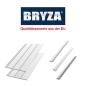 Preview: Bryza Weiß RAL 9010 B-2,00m Kunststoffpaneele Unterdachpaneele
