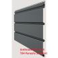 Preview: Kunststoffpaneele Anthrazit RAL7016 Serie ab 3,00m