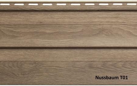 Kunststoffpaneele Nussbaum 3,00m Länge Holzoptik