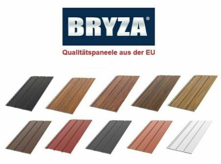 Kunststoffpaneele Schwarz RAL 9005 B-1,50m Wandpaneele Deckenpaneele