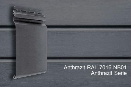 Kunststoffpaneele Anthrazit RAL7016 Serie ab 3,00m