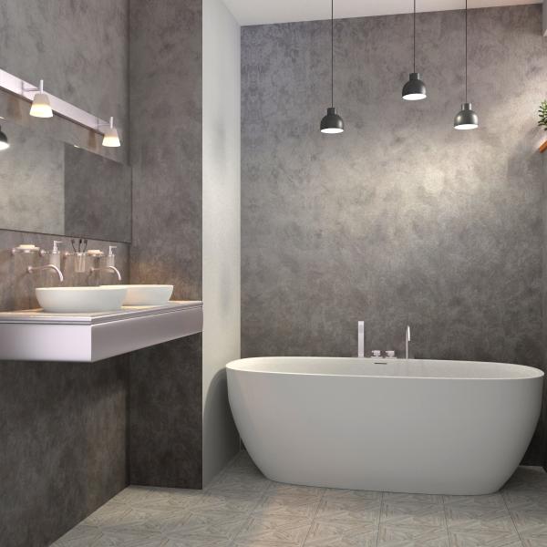Designpaneele "Harley Grau" 2,70 x 0,37m