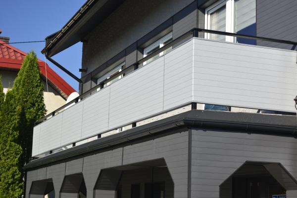 Fassadenverkleidung Cremeweiß RAL 1379