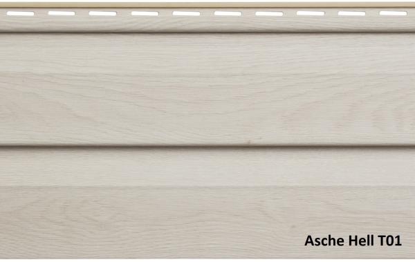 Fassadenpaneele Asche Hell A-1,50m Holzoptik Kunststoffpaneele