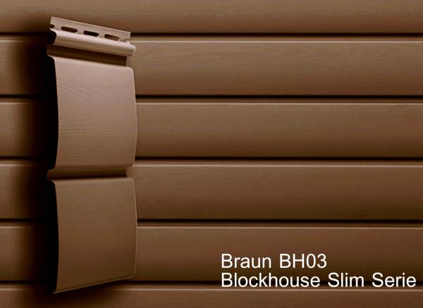 Kunststoffpaneele Braun 1,83m Länge