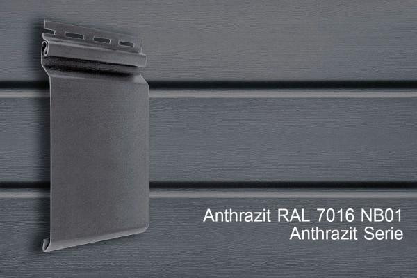 Kunststoffpaneele Anthrazit RAL7016 Serie ab 3,00m
