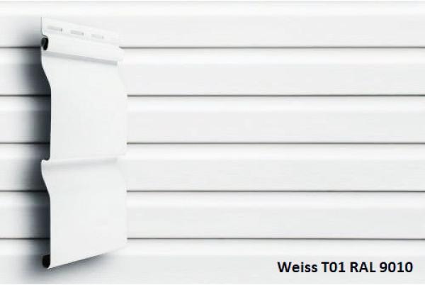 Kunststoffpaneele Weiß 1,83m Länge
