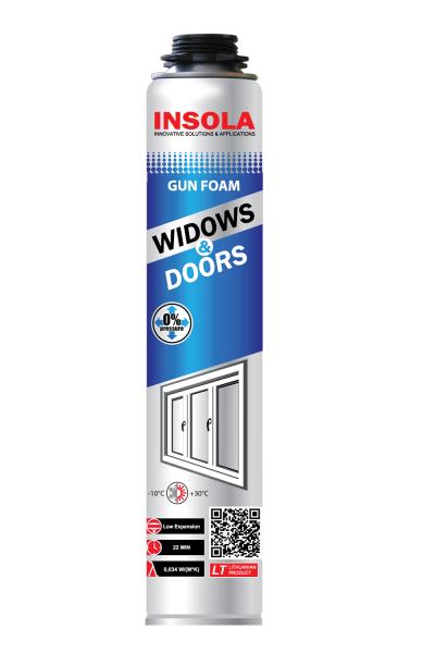 Insola Bauschaum für Fenster und Türen
