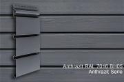 Kunststoffpaneele Anthrazit RAL7016 Serie ab 3,00m
