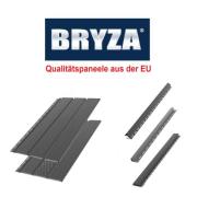 Kunststoffpaneele Anthrazit 7021 B-1,50m Wandpaneele Deckenpeneele